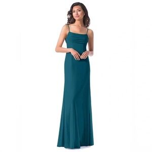 Azazie Ink Blue Chantal Bridesmaids Dress